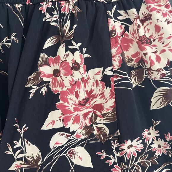 Lulus Feel the Music Blue Floral Print Maxi Dress, Full-Length Small Prom Easter - Picture 5 of 13